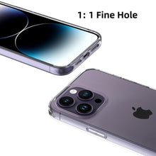 Load image into Gallery viewer, Silicone Soft Phone Case for iPhone 14 13 12 11 Pro Max XR X XS Max 7 8 Plus Back Cover Case for iPhone 14 13 12 11 Pro Max Transparent Soft Flexible Anti-Yellowing Shockproof Camera Protection Case For iPhone
