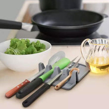 Load image into Gallery viewer, Silicone Spoon Rest with Drip Pad
