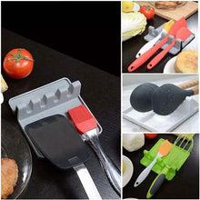 Load image into Gallery viewer, Silicone Spoon Rest with Drip Pad

