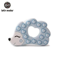 Load image into Gallery viewer, Silicone Teether Rodent Cartoon Animals 1pc Food Grade Silicone Pandents,  Teething Toys For Teeth Tiny Rod Baby Teethers Gift
