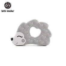 Load image into Gallery viewer, Silicone Teether Rodent Cartoon Animals 1pc Food Grade Silicone Pandents,  Teething Toys For Teeth Tiny Rod Baby Teethers Gift
