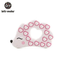 Load image into Gallery viewer, Silicone Teether Rodent Cartoon Animals 1pc Food Grade Silicone Pandents,  Teething Toys For Teeth Tiny Rod Baby Teethers Gift
