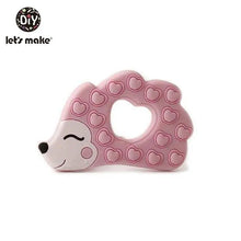 Load image into Gallery viewer, Silicone Teether Rodent Cartoon Animals 1pc Food Grade Silicone Pandents,  Teething Toys For Teeth Tiny Rod Baby Teethers Gift
