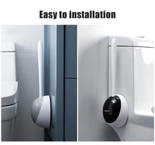 Load image into Gallery viewer, Silicone Toilet Brush For Accessories Drainable Toilet Brush Wall-Mounted Cleaning Tools Home Bathroom Accessories Sets Toilet Brushes And Holder For Bathroom Deep Cleaning Quick Drying Wall Mounted Set Soft Bristled cleaner No-Slip
