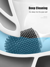 Load image into Gallery viewer, Silicone Toilet Brush For Accessories Drainable Toilet Brush Wall-Mounted Cleaning Tools Home Bathroom Accessories Sets Toilet Brushes And Holder For Bathroom Deep Cleaning Quick Drying Wall Mounted Set Soft Bristled cleaner No-Slip

