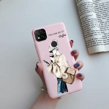 Load image into Gallery viewer, Silicone with Design Print Pattern Shockproof-Absorption Bumper Protective Back Cover For Xiaomi Redmi 10A Case 2022 Love Heart Candy Painted Phone Cover Soft Silicone Case For Xiaomi Redmi 10A Redmi10A
