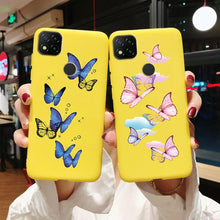 Load image into Gallery viewer, Silicone with Design Print Pattern Shockproof-Absorption Bumper Protective Back Cover For Xiaomi Redmi 10A Case 2022 Love Heart Candy Painted Phone Cover Soft Silicone Case For Xiaomi Redmi 10A Redmi10A
