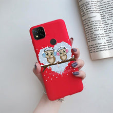 Load image into Gallery viewer, Silicone with Design Print Pattern Shockproof-Absorption Bumper Protective Back Cover For Xiaomi Redmi 10A Case 2022 Love Heart Candy Painted Phone Cover Soft Silicone Case For Xiaomi Redmi 10A Redmi10A

