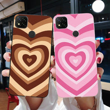 Load image into Gallery viewer, Silicone with Design Print Pattern Shockproof-Absorption Bumper Protective Back Cover For Xiaomi Redmi 10A Case 2022 Love Heart Candy Painted Phone Cover Soft Silicone Case For Xiaomi Redmi 10A Redmi10A

