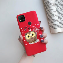 Load image into Gallery viewer, Silicone with Design Print Pattern Shockproof-Absorption Bumper Protective Back Cover For Xiaomi Redmi 10A Case 2022 Love Heart Candy Painted Phone Cover Soft Silicone Case For Xiaomi Redmi 10A Redmi10A
