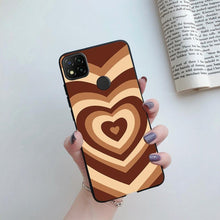 Load image into Gallery viewer, Silicone with Design Print Pattern Shockproof-Absorption Bumper Protective Back Cover For Xiaomi Redmi 10A Case 2022 Love Heart Candy Painted Phone Cover Soft Silicone Case For Xiaomi Redmi 10A Redmi10A
