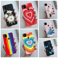 Load image into Gallery viewer, Silicone with Design Print Pattern Shockproof-Absorption Bumper Protective Back Cover For Xiaomi Redmi 10A Case 2022 Love Heart Candy Painted Phone Cover Soft Silicone Case For Xiaomi Redmi 10A Redmi10A
