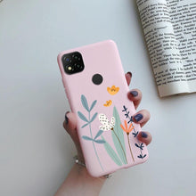 Load image into Gallery viewer, Silicone with Design Print Pattern Shockproof-Absorption Bumper Protective Back Cover For Xiaomi Redmi 10A Case 2022 Love Heart Candy Painted Phone Cover Soft Silicone Case For Xiaomi Redmi 10A Redmi10A
