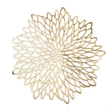Load image into Gallery viewer, Silver and Gold Decorative Placemats
