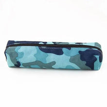 Load image into Gallery viewer, Simple Camouflage Cool Pencil Case Soft Black Pencil Holder For Boys Stylish Pouch For Office And Schools
