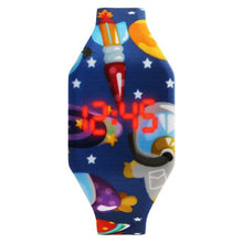 Load image into Gallery viewer, Simple Cartoon Digital Watches For Kids Student LED Display Cute Design Children Girls LED Digital Waterproof Electronic Clock Kids Student Flamingo Digital Sport Watch For Boys Girls Kid
