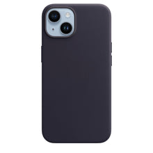 Load image into Gallery viewer, Simple Colorful Magnetic Leather Case For iPhone 14 Pro Max 14Pro 14 Plus Case Wireless Charging Drop Protect Cover Simple Hard Leather Solid Color Protective Cover For iPhone
