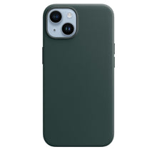 Load image into Gallery viewer, Simple Colorful Magnetic Leather Case For iPhone 14 Pro Max 14Pro 14 Plus Case Wireless Charging Drop Protect Cover Simple Hard Leather Solid Color Protective Cover For iPhone
