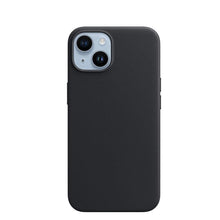 Load image into Gallery viewer, Simple Colorful Magnetic Leather Case For iPhone 14 Pro Max 14Pro 14 Plus Case Wireless Charging Drop Protect Cover Simple Hard Leather Solid Color Protective Cover For iPhone
