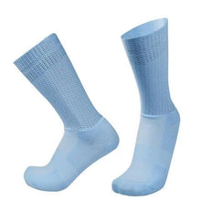 Load image into Gallery viewer, Simple Modern Design Anti Slip Silicone Cycling Socks  For Men Unique  Bicycle Running Socks Lightweight Breathable Sports Socks
