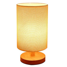 Load image into Gallery viewer, Simple Modern Table Lamp Bedroom Study Bedside Lamp 5V-220v Dimming Solid Wood Creative Birthday Gift Night Light Decorative Table Lamp Cute Study Lamps for Bedroom Décor
