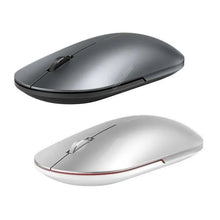 Load image into Gallery viewer, Simple Modern White/Black Wireless Bluetooth USB Connection Optical Mouse For Laptop PC Portable Slim Rechargeable Mouse Computer Mouse
