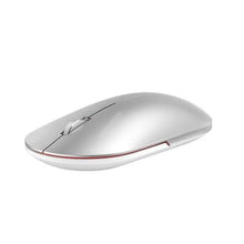 Load image into Gallery viewer, Simple Modern White/Black Wireless Bluetooth USB Connection Optical Mouse For Laptop PC Portable Slim Rechargeable Mouse Computer Mouse
