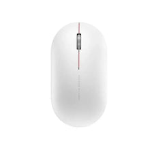 Load image into Gallery viewer, Simple Modern White/Black Wireless Bluetooth USB Connection Optical Mouse For Laptop PC Portable Slim Rechargeable Mouse Computer Mouse

