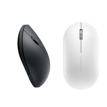Load image into Gallery viewer, Simple Modern White/Black Wireless Bluetooth USB Connection Optical Mouse For Laptop PC Portable Slim Rechargeable Mouse Computer Mouse
