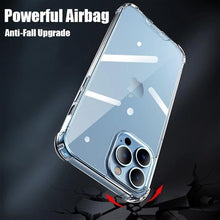 Load image into Gallery viewer, Simple Silicone Phone Case For iPhone 14 13 12 11 Pro Max Mini X XS XR 8 7 6s 6Plus Lens Protection Case Cover Thick Shockproof Soft Flexible Full Protection Shock Proof Back Cover for iPhone
