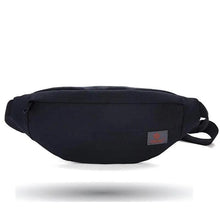 Load image into Gallery viewer, Simple Style Fanny Pack for Running Cycling Workout Men Women Waist Pouch Bag Black Classic  Women Belt Bag Pouch For Money Phone Black Bum Hip Bag
