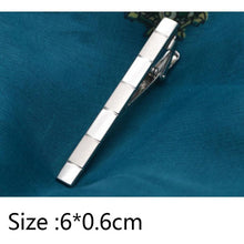 Load image into Gallery viewer, Simple Tie Clip Men Metal Copper Necktie Bar Clip Gold Silver Black 3 Bright Colors Best Gifts For Your Father Lover And Friends  Simple Classic Bar Clasp Practical Necktie Accessories Fashion Men Tie Clips Luxury Clothing Jewelry
