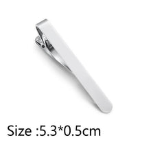 Load image into Gallery viewer, Simple Tie Clip Men Metal Copper Necktie Bar Clip Gold Silver Black 3 Bright Colors Best Gifts For Your Father Lover And Friends  Simple Classic Bar Clasp Practical Necktie Accessories Fashion Men Tie Clips Luxury Clothing Jewelry
