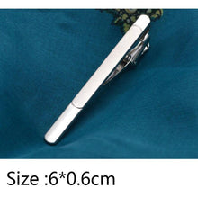Load image into Gallery viewer, Simple Tie Clip Men Metal Copper Necktie Bar Clip Gold Silver Black 3 Bright Colors Best Gifts For Your Father Lover And Friends  Simple Classic Bar Clasp Practical Necktie Accessories Fashion Men Tie Clips Luxury Clothing Jewelry
