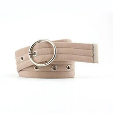 Load image into Gallery viewer, Simple Unisex Waistbands Retro Adjustable One Size Cotton Strap Metal Buckle 116cm Belts For Men
