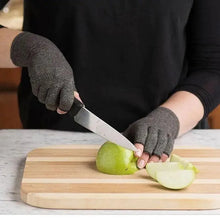 Load image into Gallery viewer, Simple Winter Arthritis Gloves Unisex Classic Anti Arthritis Therapy Gloves Compression  Fingerless Gloves

