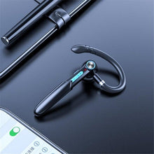 Load image into Gallery viewer, Single Wireless Bluetooth 5.0 Headset Handsfree HIFI Fingerprint Touch Hanging Ear Earphone for iPhone Waterproof Earpiece Ear Wireless Bluetooth Sport Headphones
