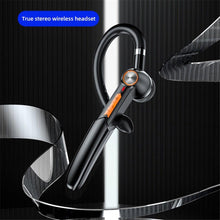 Load image into Gallery viewer, Single Wireless Bluetooth 5.0 Headset Handsfree HIFI Fingerprint Touch Hanging Ear Earphone for iPhone Waterproof Earpiece Ear Wireless Bluetooth Sport Headphones
