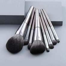 Load image into Gallery viewer, Sizzling 11/8pcs Natural Hair Green Makeup Brushes Foundation Powder Eyeshadow Eyebrow Brush Set Profesional Cosmetic Tool

