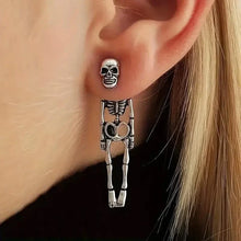 Load image into Gallery viewer, Skeleton Design Dangle Earrings
