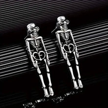 Load image into Gallery viewer, Skeleton Design Dangle Earrings
