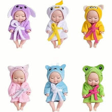 Load image into Gallery viewer, Sleep Simulative Rebirth Princess Dolls in Bathrobes
