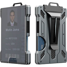 Load image into Gallery viewer, Slim Aluminum Metal Money Wallet

