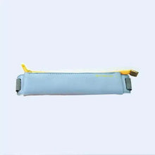 Load image into Gallery viewer, Slim Leather Unique Design Pencil Case Book Holder Pouch With Elastic Band For Notebook Fashion School Pen Case
