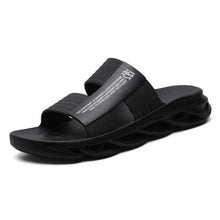 Load image into Gallery viewer, Slippers For Mens Beach Flip Flops White Sandals Flip Flop Sandals With Shock Absorbing Sole  Lightweight Non-Slip Sport Cushion Beach Slippers
