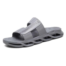 Load image into Gallery viewer, Slippers For Mens Beach Flip Flops White Sandals Flip Flop Sandals With Shock Absorbing Sole  Lightweight Non-Slip Sport Cushion Beach Slippers
