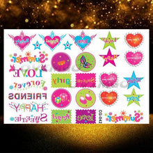 Load image into Gallery viewer, Small 3D Dinosaur Temporary Sticker Tattoos Colorful Tiny Tattoos For Party Children
