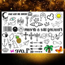 Load image into Gallery viewer, Small 3D Dinosaur Temporary Sticker Tattoos Colorful Tiny Tattoos For Party Children
