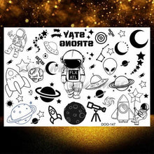 Load image into Gallery viewer, Small 3D Dinosaur Temporary Sticker Tattoos Colorful Tiny Tattoos For Party Children
