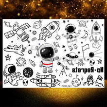 Load image into Gallery viewer, Small 3D Dinosaur Temporary Sticker Tattoos Colorful Tiny Tattoos For Party Children
